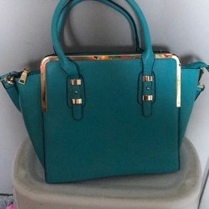 Turquoise summer purse